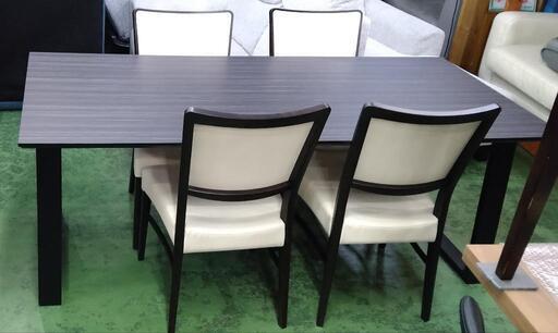 カリモク　karimoku　ダイニング5点セット　DA6080ZW 　180×85×69　状態良好品
