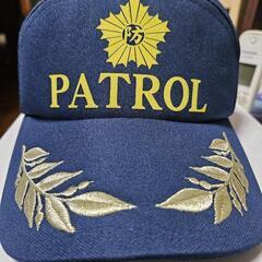 防犯パトロールで使用した帽子です。