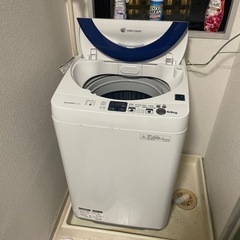 【ネット決済】SHARP シャープ 洗濯機 5.5kg