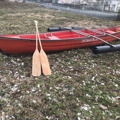 お取引終了致しました。コールマン カヌー 脱着可能な別注アウトリガー
