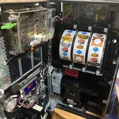 スロット実機 初代牙狼XG 家庭用電源 不要機付き