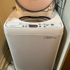 SHARP 洗濯機 2013年制(美品)