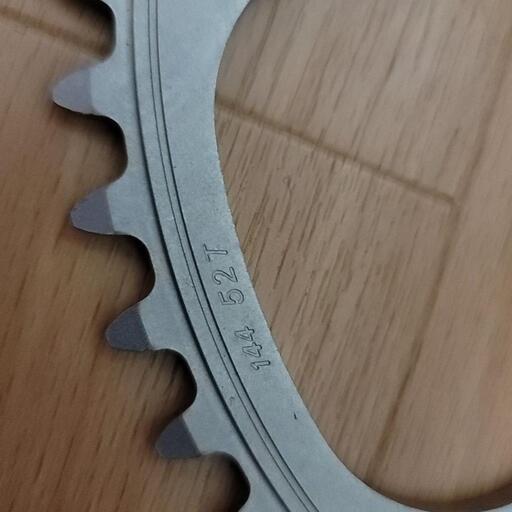 ピストレーサー用 大ギア 競輪レース使用 SUGINO S3-cubic 52 ピストレーサー用 大ギア 競輪レース使用 SUGINO S3-cubic 52 【公式通販】