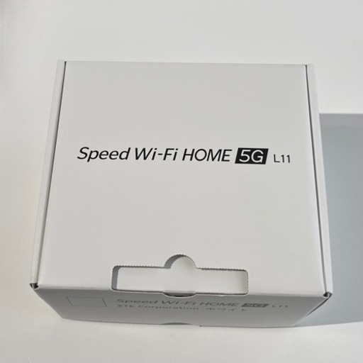 【美品・欠品なし】Speed Wi-Fi HOME 5G L11　ホームルーター