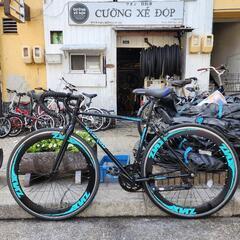 ロードバイク　７００ｘ２８ｃ　2x７変速　黒　サイズ　S 配達可能