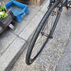 クロスバイク　７００ｘ２８ｃ　3x７変速　フレーム　アルミ　配達可能