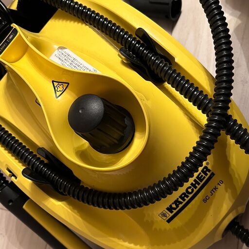 【ケルヒャー KARCHER】スチーム洗浄機 SC-JTK10 ＋ 新品 マイクロファイバークロスセット(キッチン用)　　高圧洗浄機 スチームクリーナー