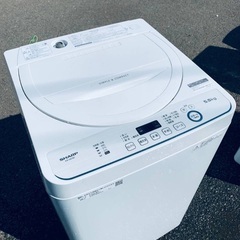 ♦️SHARP 全自動電気洗濯機 【2020年製 】ES-GE5D-W