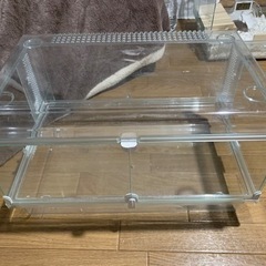 (決まりました)グラスハーモニーセット・ハムスターゲージ