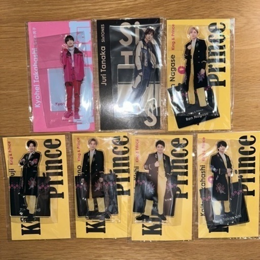 ジャニーズ なにわ男子 高橋恭平 SixTONES 田中樹 永瀬廉 平野紫耀 キンプリ アクスタ