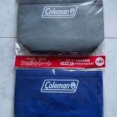 新品　コールマントートバッグ2種類セットcoleman