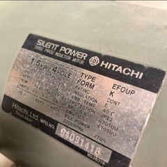 HITACHI  OIL FREE  BEBICON  エアー コンプレッサー  