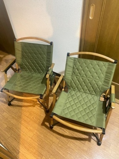 【お買い得2台セット】WAQ Folding Wood Chair