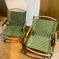 【お買い得2台セット】WAQ Folding Wood Chair