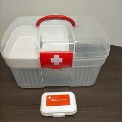 救急箱と携帯用薬ケース