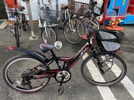 【自転車】22ｲﾝﾁ 6段変速（小学校3年生～）【綺麗め自転車売ります買います！アールワン田川】