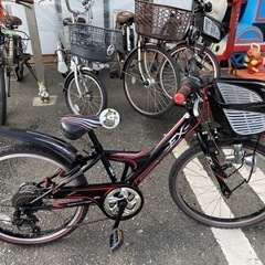 🚴【自転車】22ｲﾝﾁ 6段変速（小学校3年生～）【綺麗め自転車...