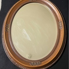 イタリア/ロココ調ゴールドの大きな美品　最大幅660mm、厚さ45mm