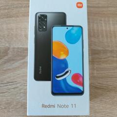 中古(美品)訳あり　Xiaomiレドミノート11　シムフリースマ...