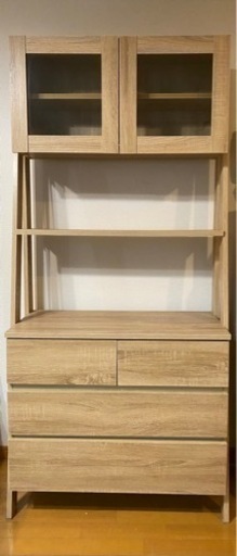 決まりました★LOWYA★カップボード・食器棚(3/9まで)