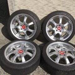 レイズITC EURO SPORT 5H100 195/45R16タイヤ付