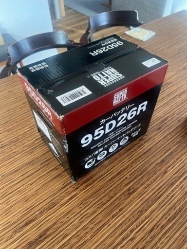 開封済未使用品■95D26R 自動車用バッテリー [55D26R/60D26R/65D26R/70D26R/80D26R/95D26R/110D26R互換]960円★初期補充電サービス