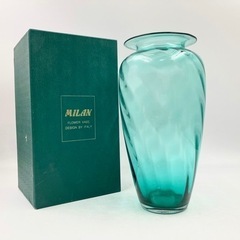 【箱付】花瓶 花器 フラワーベース ガラス ミラン MILAN ...