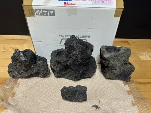 ADA 良型 雲山石Lサイズ 未使用 ADA 雲山石 XXL 溶岩石 親