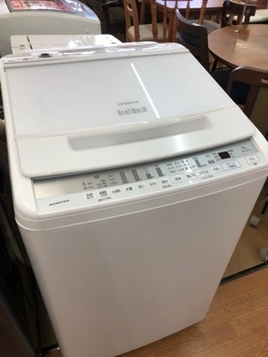 【店頭受け渡し】（209）HITACHI　9kg全自動洗濯機 BW-V90FE8   2020年製　中古品