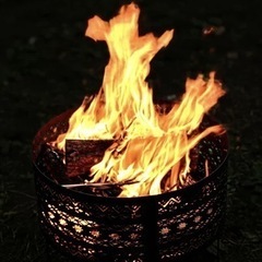 ナバホ柄　焚き火台　新品