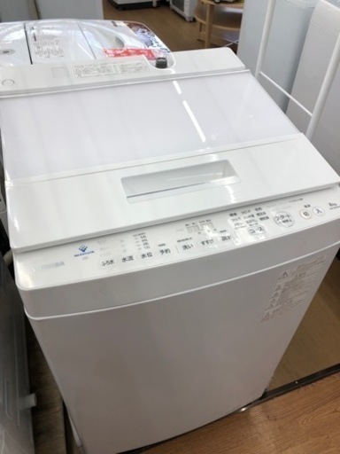 【店頭受け渡し】（210）TOSHIBA　8kg全自動洗濯機　AW-8D9　2020年製　中古品