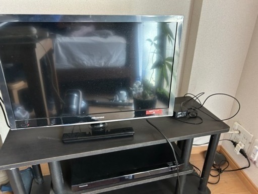 3点セット　テレビ、ブルーレイディスクレコーダー、テレビ台