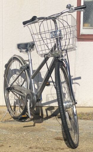 472 ブリヂストン アルベルト 27インチ 3段変速 Albelt シルバー 472 ブリヂストン アルベルト 27インチ 3段変速 Albelt シルバー 通学