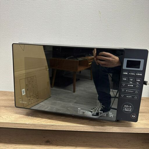 siroca シロカ 電子レンジ SX-18D132　2022年製