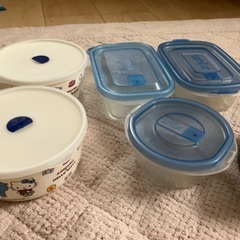 無料☆保存容器　タッパー　containers