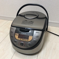 2012年製 日立IHジャー炊飯器 5.5合 極上炊き 黒厚鉄釜...