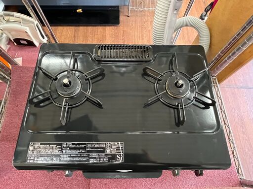 リサイクルショップどりーむ天保山店　No11850　ガスコンロ　パロマ　2020年製　都市ガス用　ダイヤル式　右強火力　ガステーブル　ライトストロングインフェルノ 2020年製 都市用 ガスコンロ リサイクルショップどりーむ天保山店