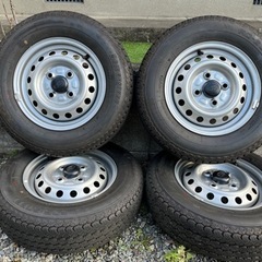 145/80R12軽トラ タイヤ ホイール 4本セット