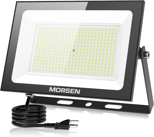 LED 灯光器　300W, 35000ML, 6500K 屋外照明　防水