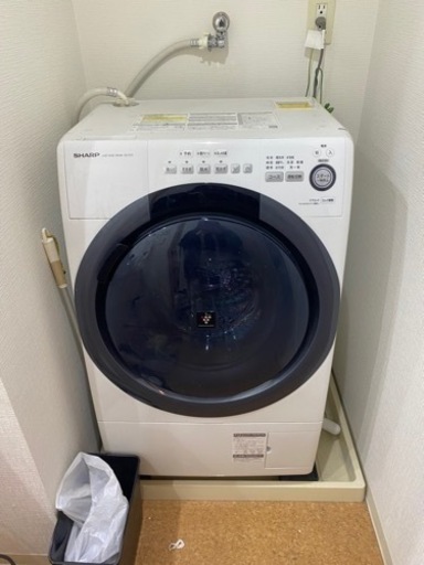 ドラム式洗濯機SHARP ES-S7D右開き