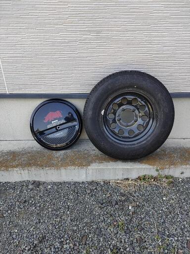 スズキ純正 スチール スペアタイヤ と・ホイールカバー195/80Ｒ15 ジムニー シエラ 1本