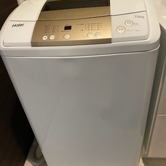 【引越】洗濯機　Haier／JW-K70M 7.0kg