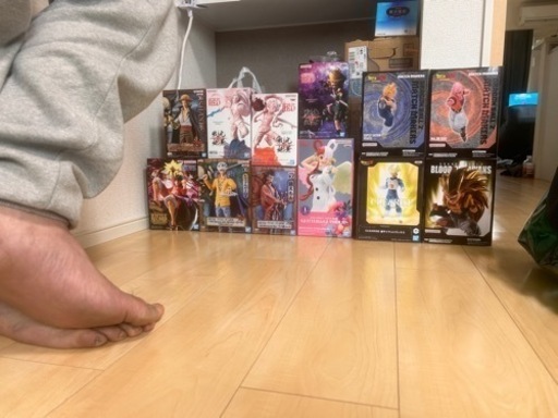ONE PIECE \u0026ドラゴンボールのフィギュア