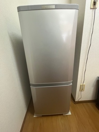 三菱冷蔵庫　146ℓ　MR-P15D-S　2年程度使用