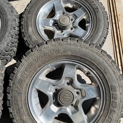 ジムニー純正アルミ＋ジオランダーMT4本セット