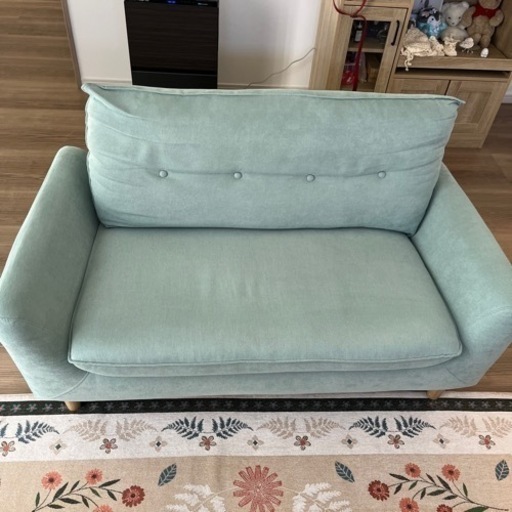 ニトリ 2人掛け布張りソファ(サザーラ GY) 2人掛け布張りソファ（サザーラ GY） ニトリ ソファー ソファ 2人掛け