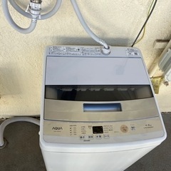 洗濯機　AQUA AQW-S45E 2017年製