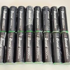 ◆ジャンク 単3充電池 大容量2600mAh バッテリー 16本