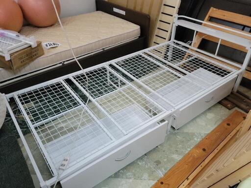 【SALE】★コンセント付きシングルベッド リサイクルショップ宮崎屋住吉店24.5.2 k