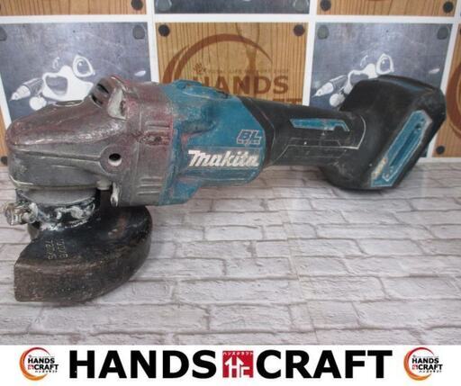 マキタ　makita　GA001G　充電ディスクグラインダ　中古品　※フィルタなし※　ペイント汚れ有　本体のみ　40V　【ハンズクラフト宜野湾店】